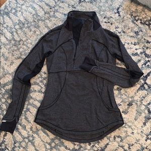 Lululemon herringbone half zip